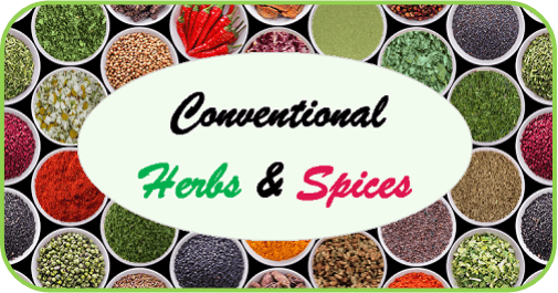 Conventional Herbs and Spices