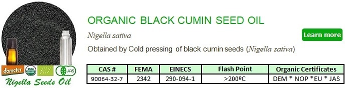 Organic Black Cumin Seed Oil 